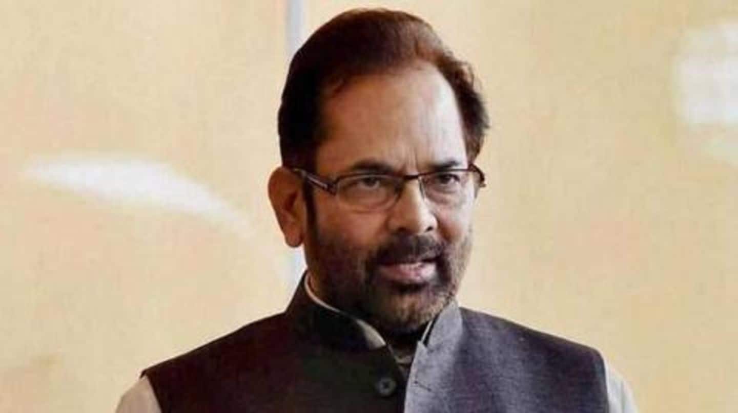 Congress wants 'contract PM' who can be 'remote controlled': Naqvi