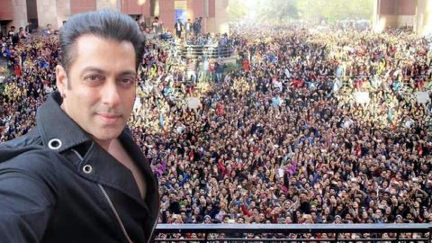Salman Khan says respect of audience matters more than stardom