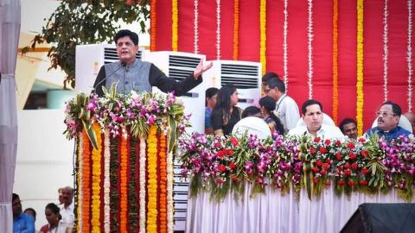 Rs. 65,000cr set aside for Mumbai suburban rail revamp: Goyal