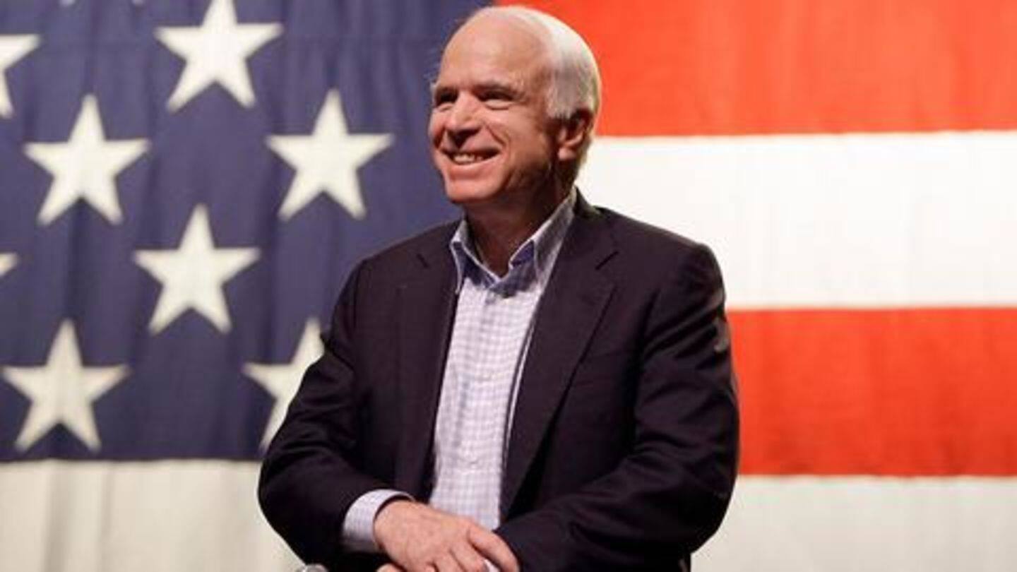 Former US Senator, Vietnam war-hero: John McCain (1936-2018) Former US Senator, Vietnam war-hero: John McCain (1936-2018)
