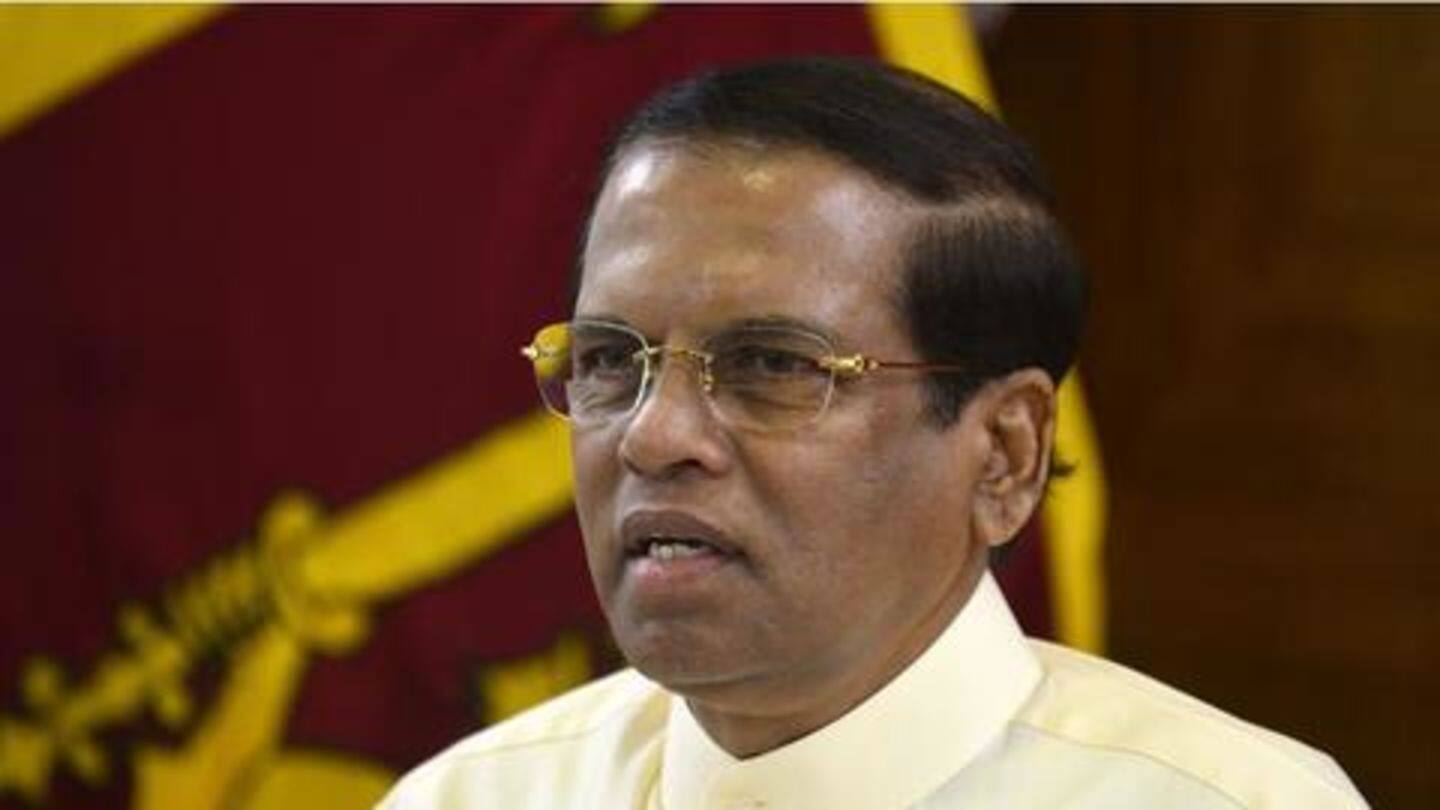 Lanka: Indian held for 'plotting' assassination of President Sirisena acquitted