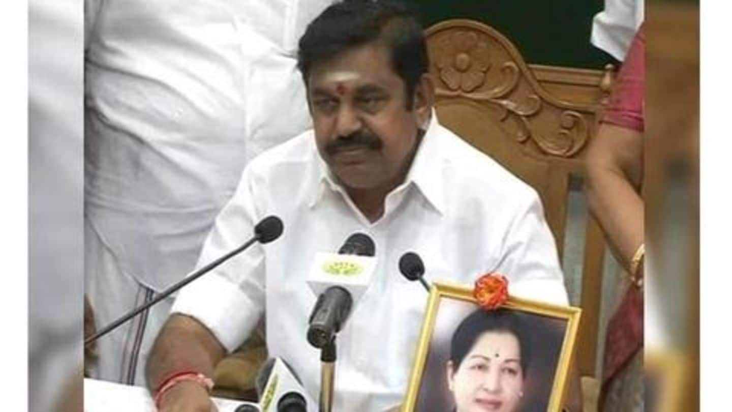 'Enemies' were given the right punishment: Palaniswami on HC verdict 'Enemies' were given the right punishment: Palaniswami on HC verdict