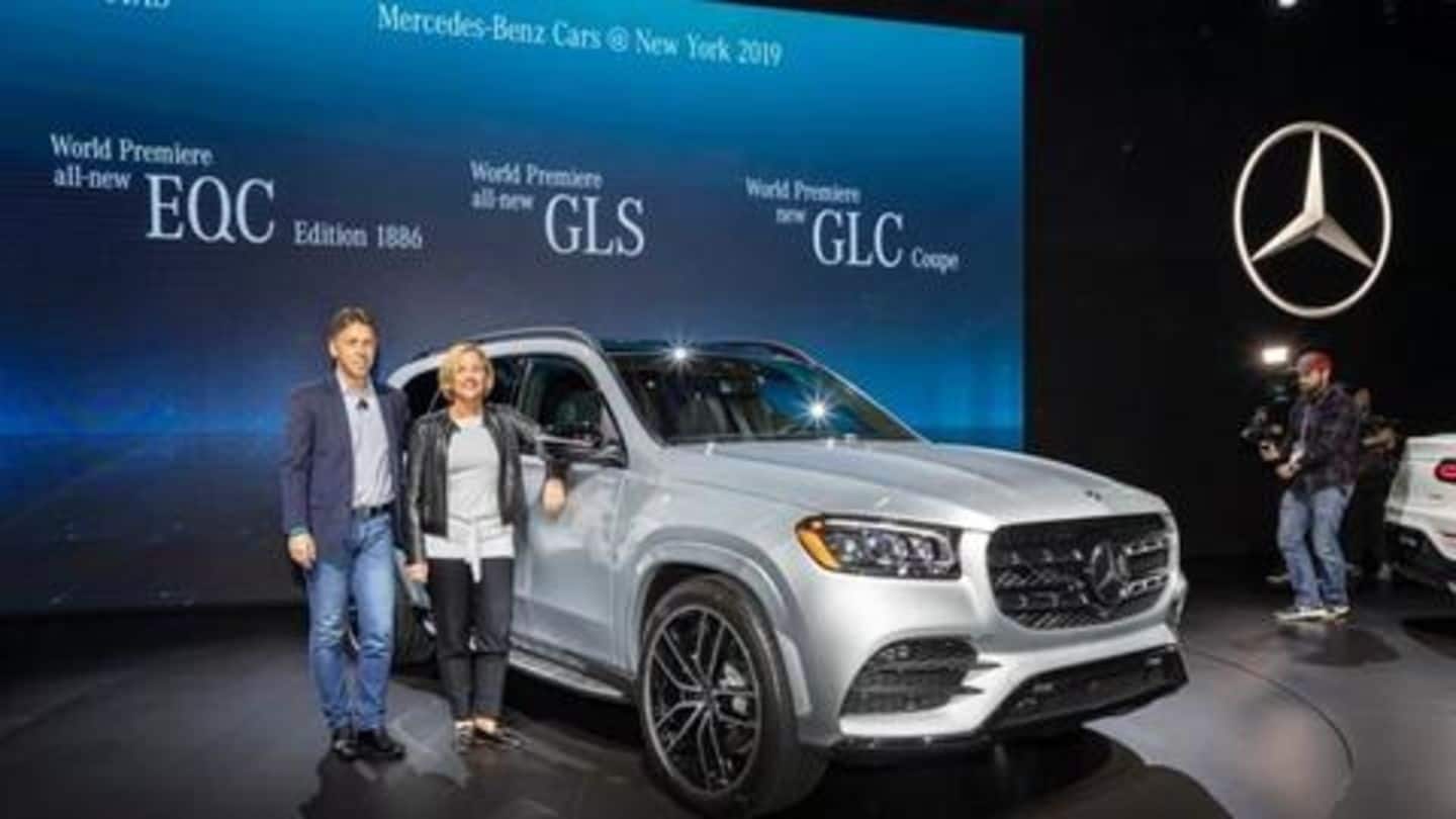 New Mercedez-Benz GLS unveiled at New York Auto Show 2019