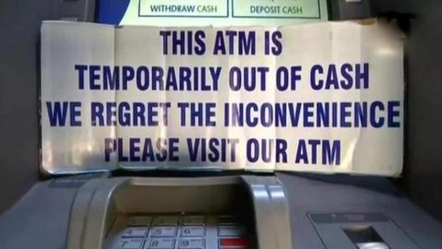 Dry ATMs: Parliamentary panel nudges RBI to fix the problem