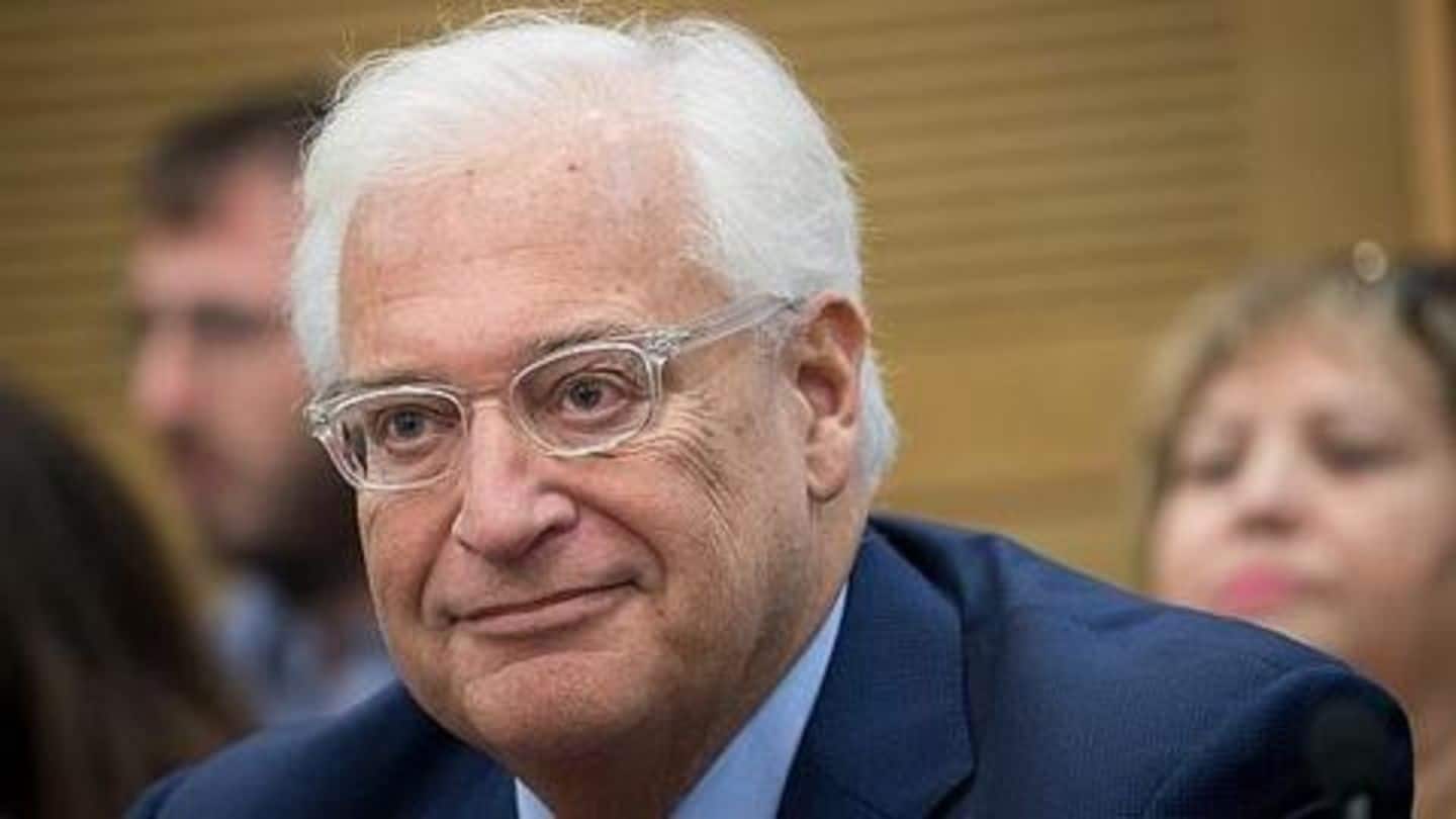 The symbolic shift hands authority to Ambassador David Friedman The symbolic shift hands authority to Ambassador David Friedman