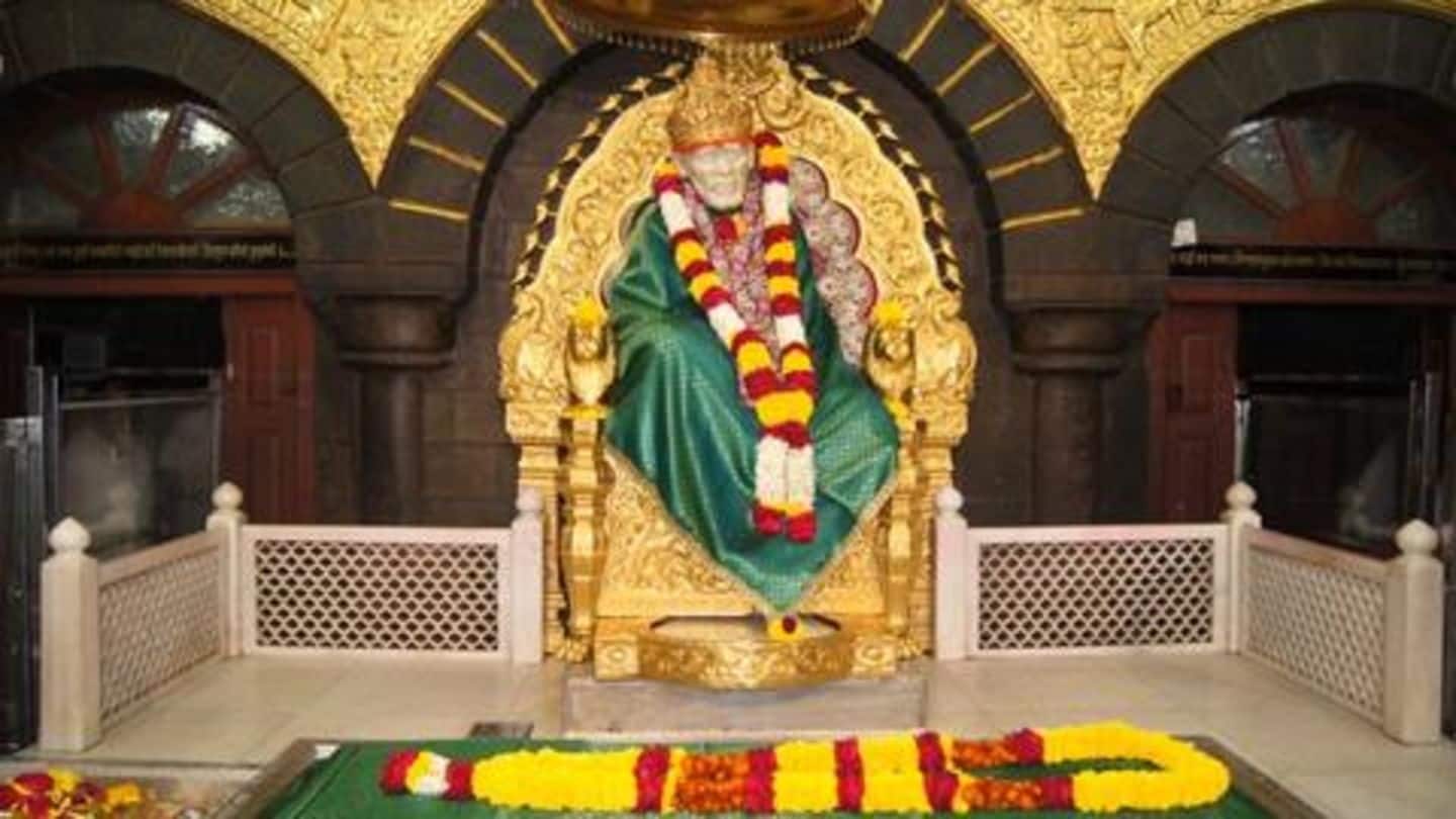 In just 11-days, Shirdi's Saibaba temple gets Rs. 14.54cr donation