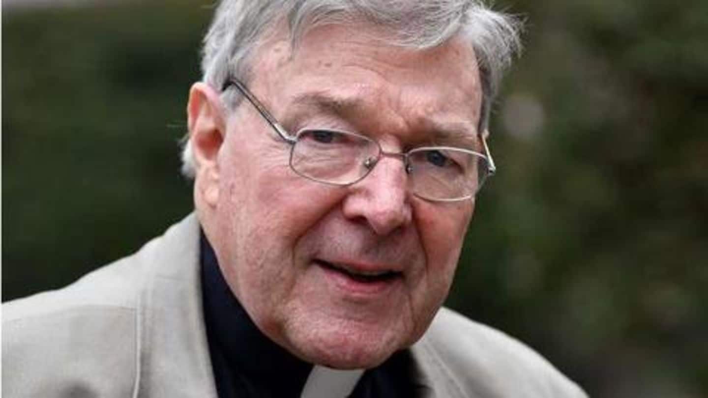 Top Vatican cleric Cardinal George Pell convicted of child sex-crimes
