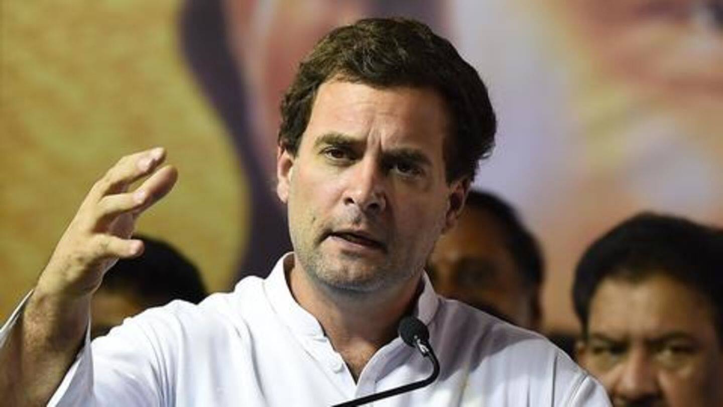 RaGa alleges Dassault Aviation paid Rs.284cr bribe to Reliance Defense