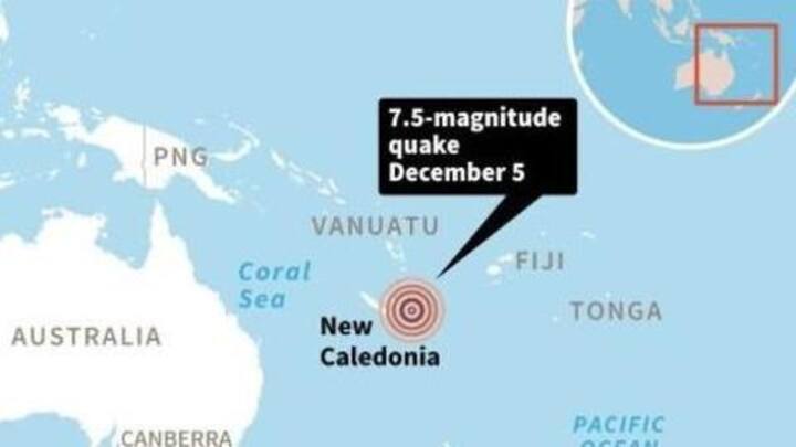 New Caledonians ordered to shelters in tsunami alert after quake