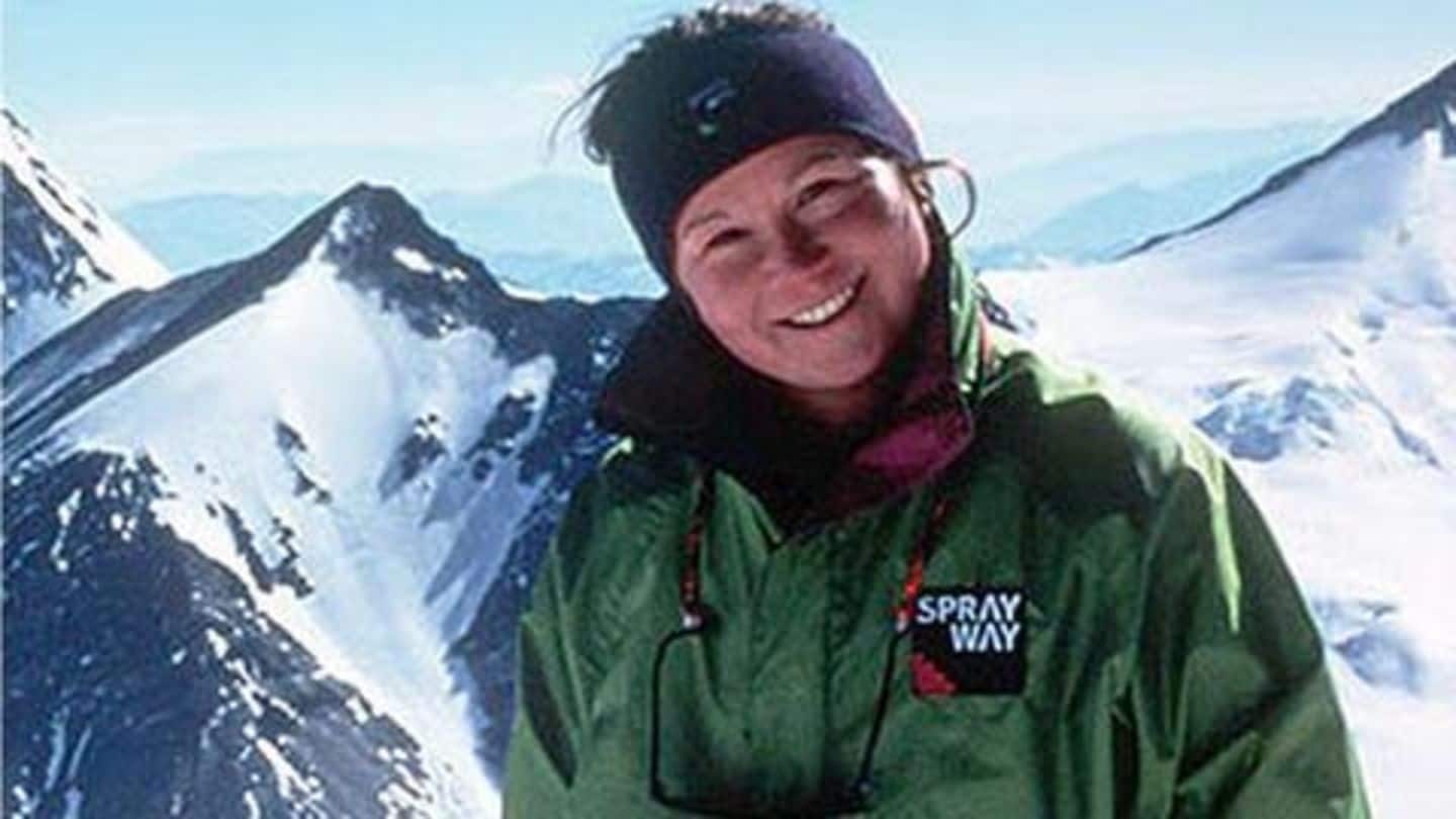 Ballard's mother was the first woman to scale Everest alone Ballard's mother was the first woman to scale Everest alone