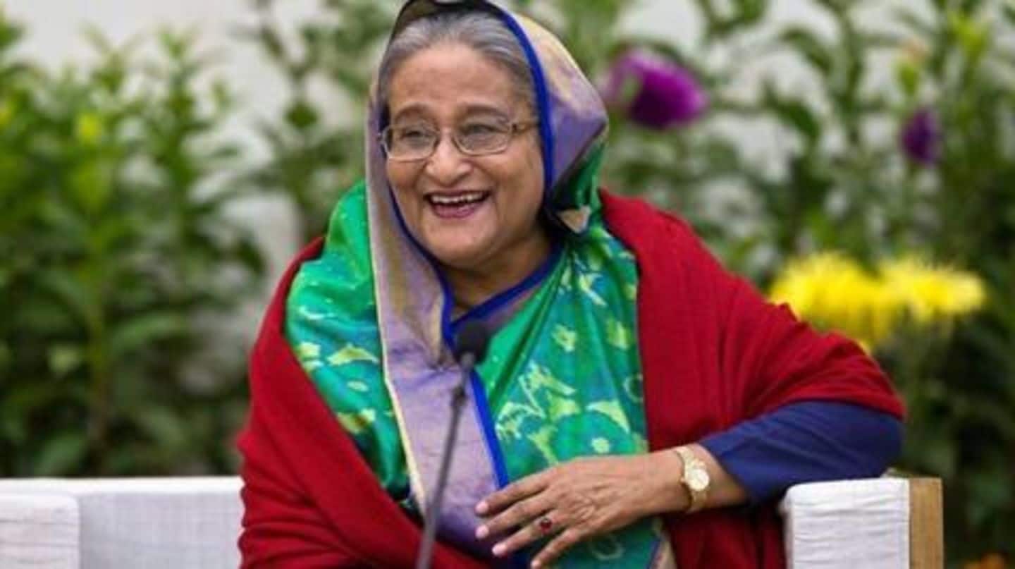 Sheikh Hasina takes oath as Bangladesh's PM for third-consecutive term