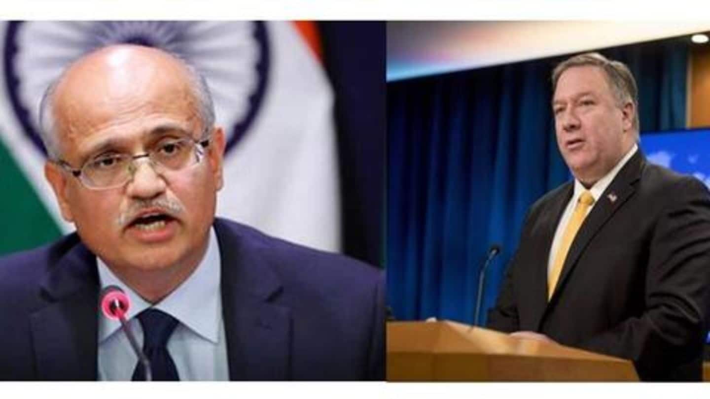 Foreign Secretary Gokhale to discuss regional, global issues with Pompeo