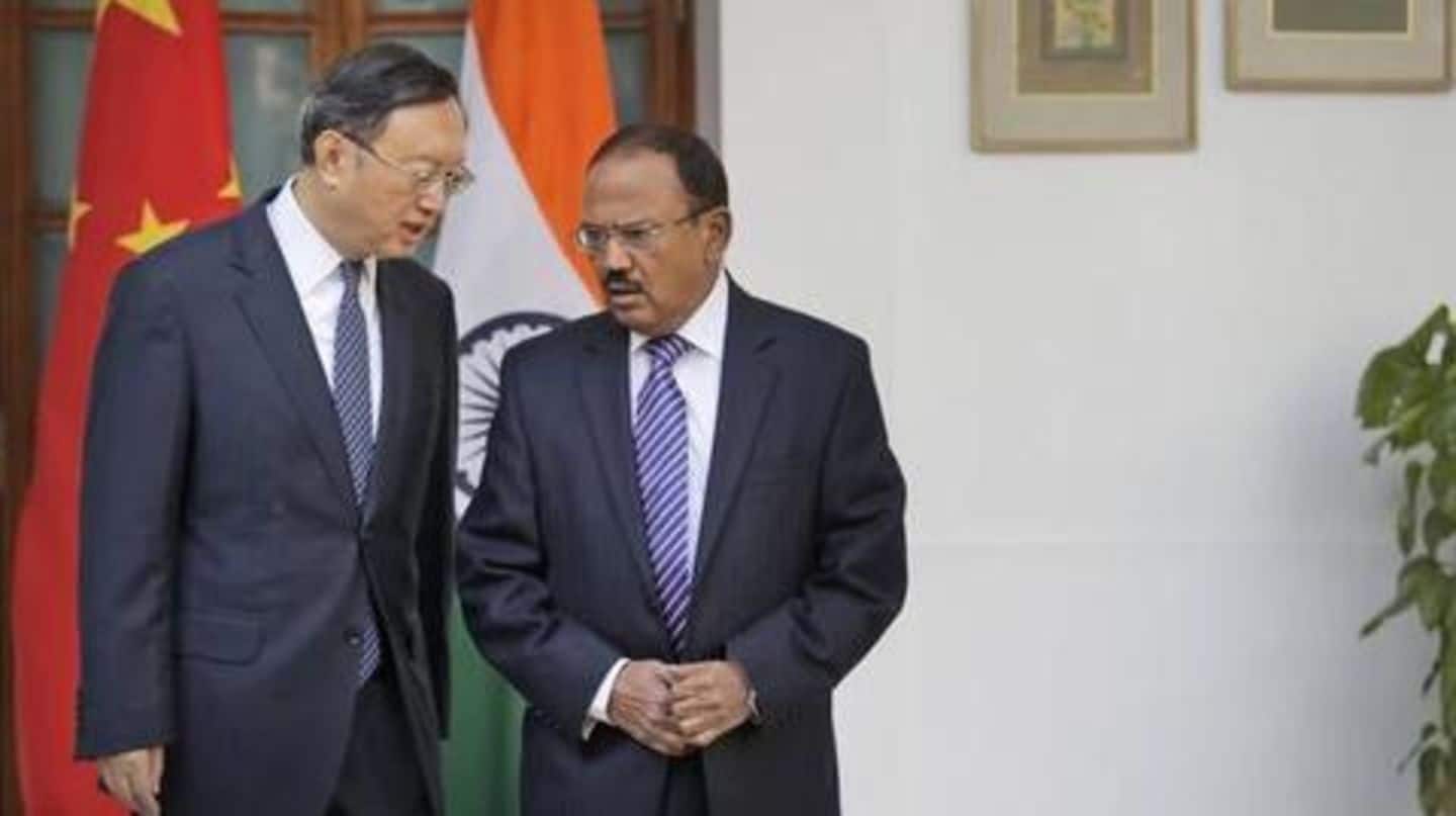Ajit Doval, Wang Yi hold India-China border talks