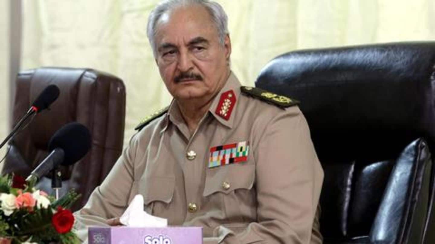 Haftar is seen as a bulwark against the Islamists Haftar is seen as a bulwark against the Islamists