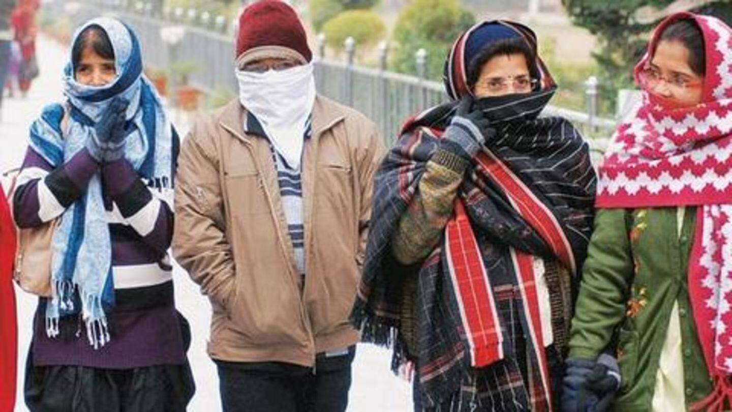 Delhi's minimum temperature dips to 4 degrees Celsius again