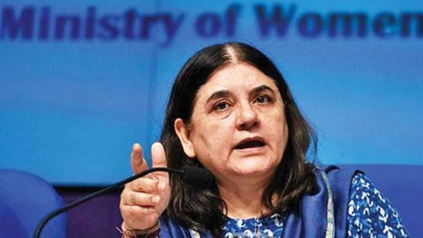 Meanwhile, BJP Minister Maneka calls it "straight case of crime" Meanwhile, BJP Minister Maneka calls it "straight case of crime"