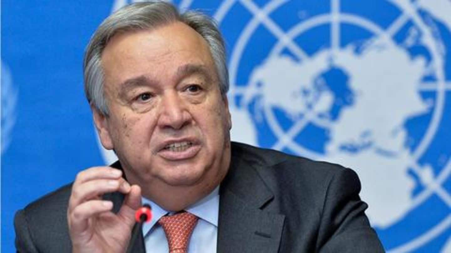 Trillions of dollars paid in bribes every year: UN Secretary-General