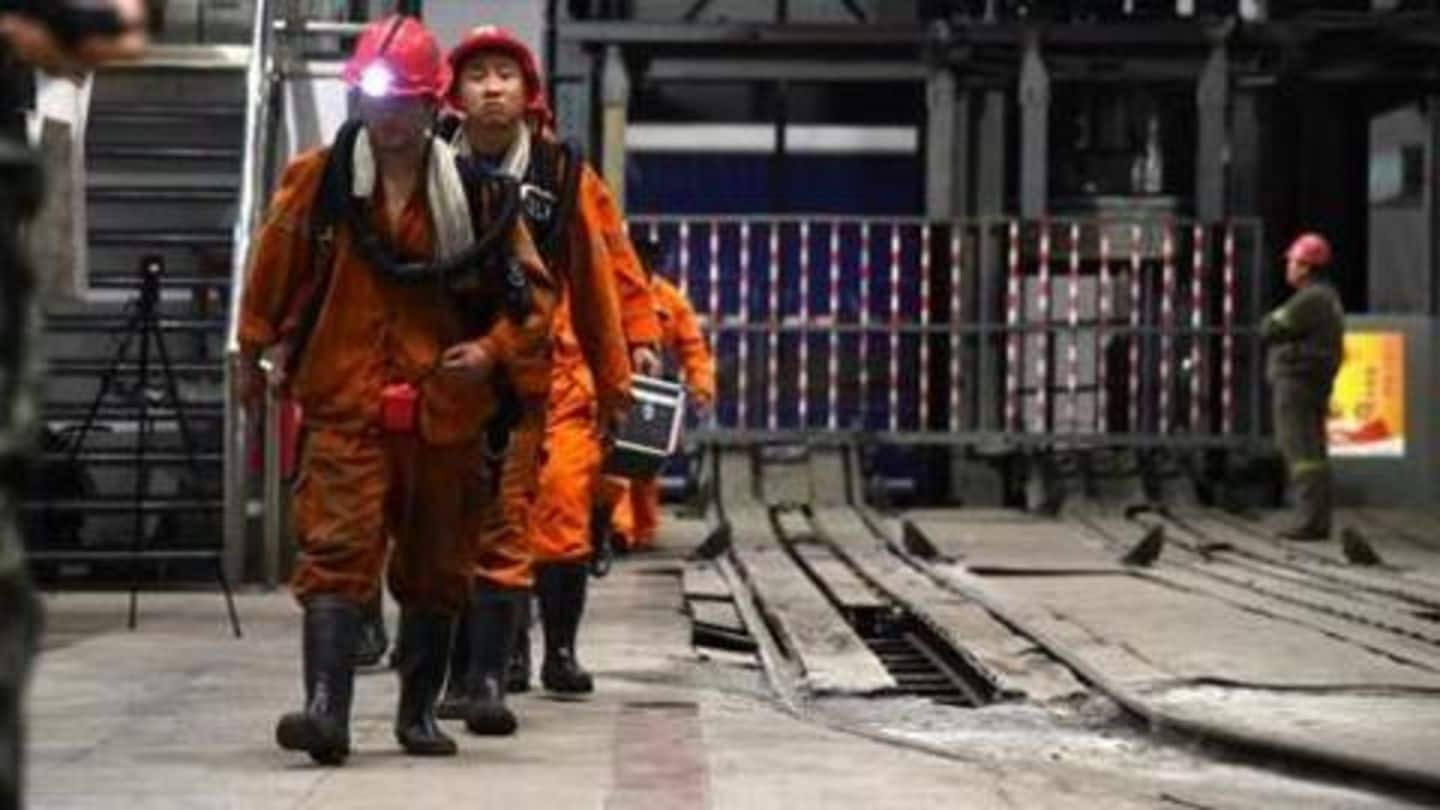 Coal mine collapses in China, at least 21 workers killed