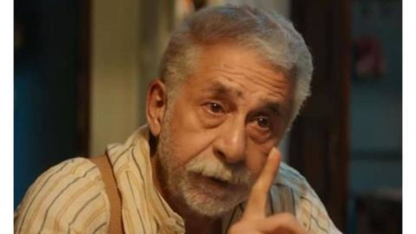 Stardom easiest way for actors to get corrupted: Naseeruddin Shah