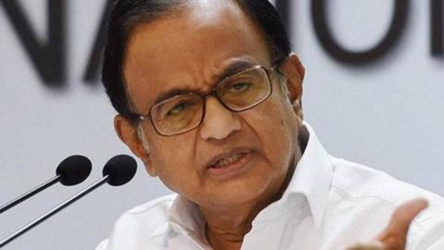 I-T plans to raid my residence to cripple election-campaign: Chidambaram