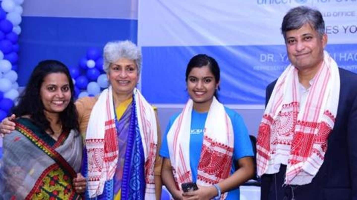 Nahid Afrin becomes first 'Youth Advocate' of UNICEF for Northeast
