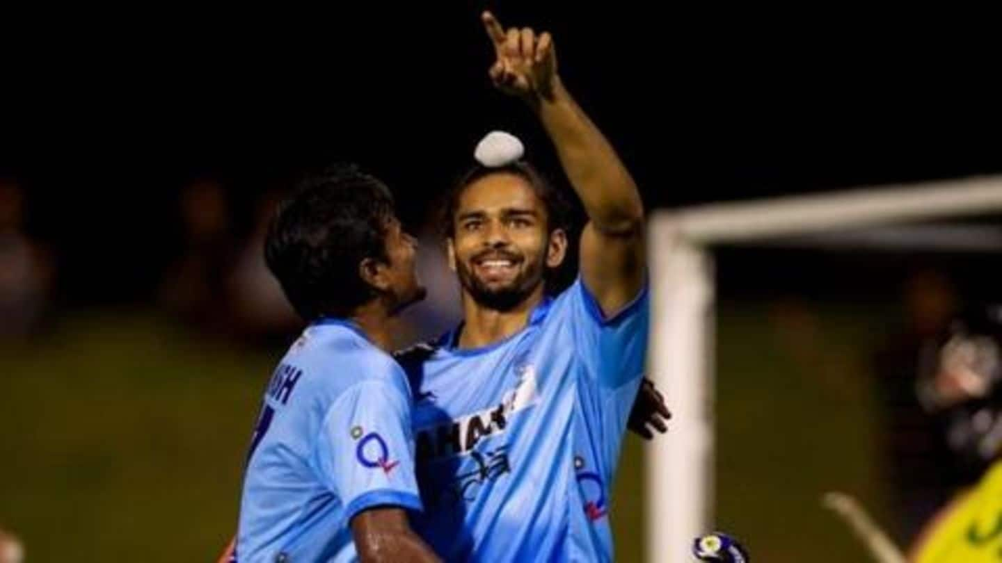 Akashdeep Singh named best hockey player at Asian Champions Trophy