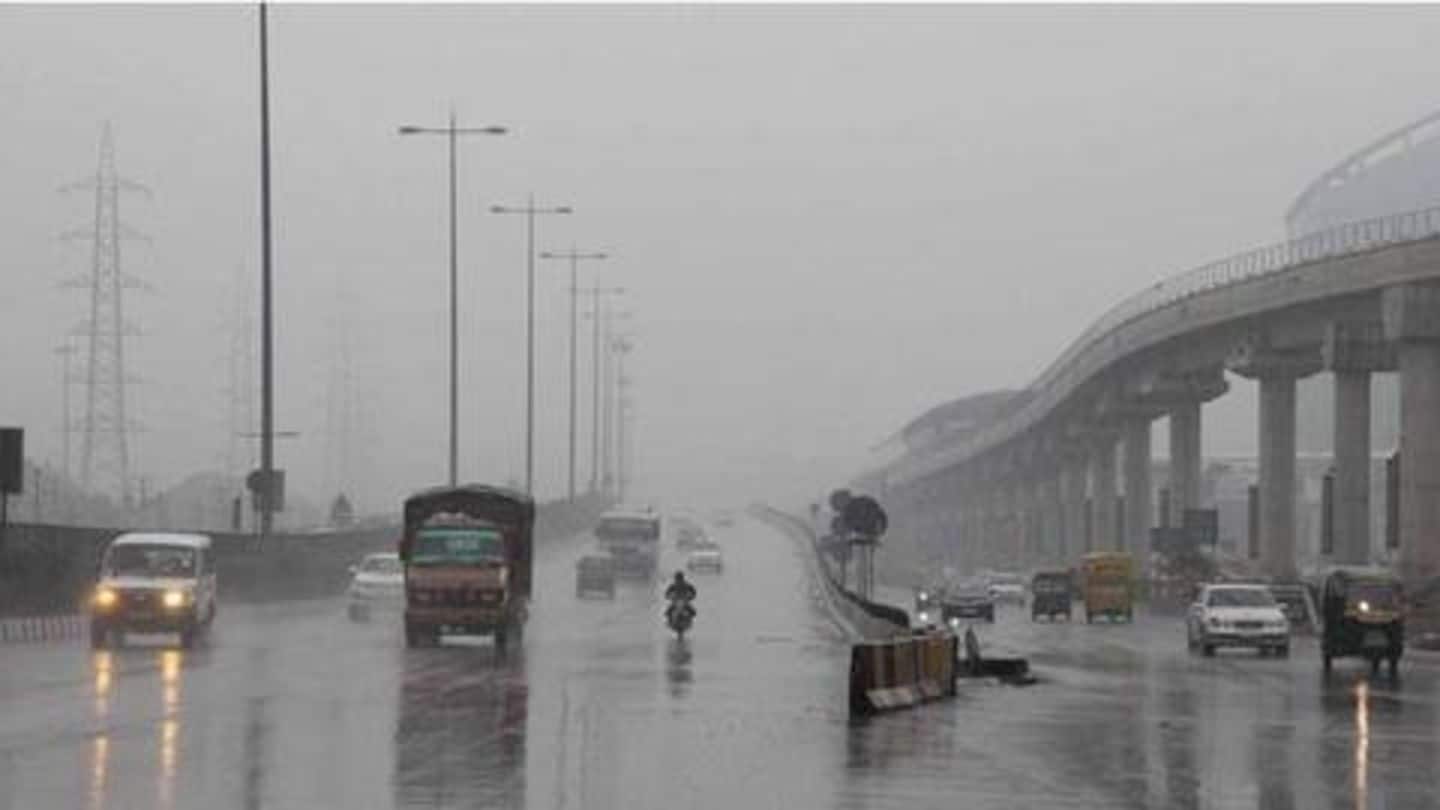 Delhi's air improves after rainfall but remains 'very poor'