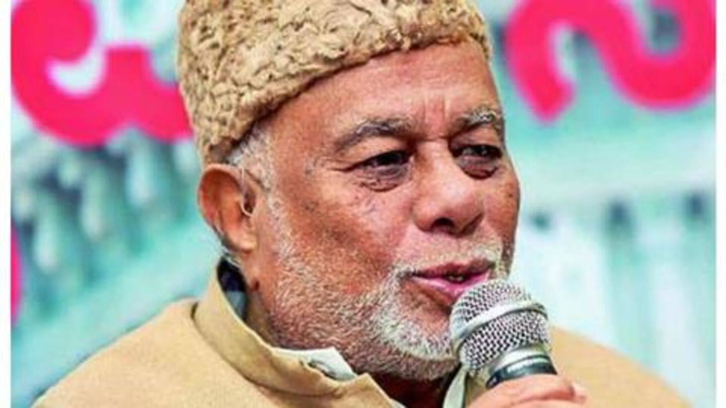 Veteran Congressman and former Union Minister Sharief passes away