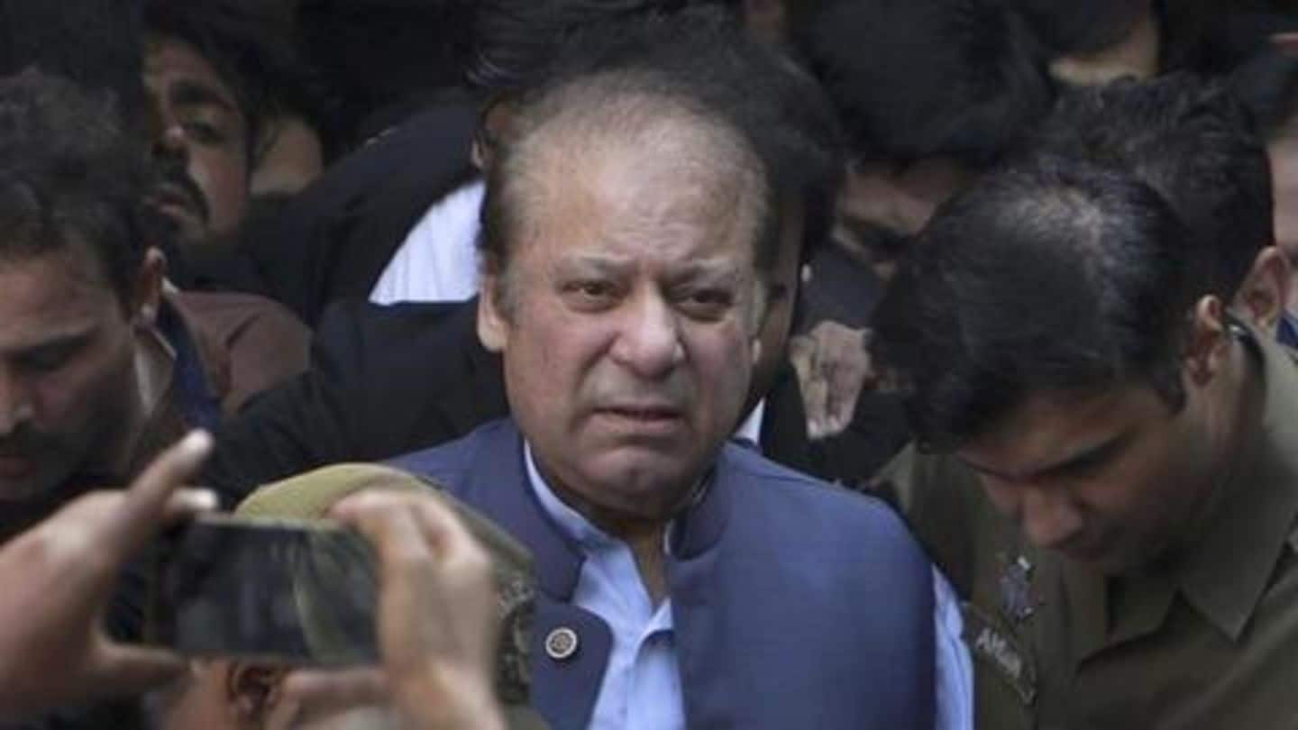 Nawaz Sharif released from jail, to receive treatment in Pakistan