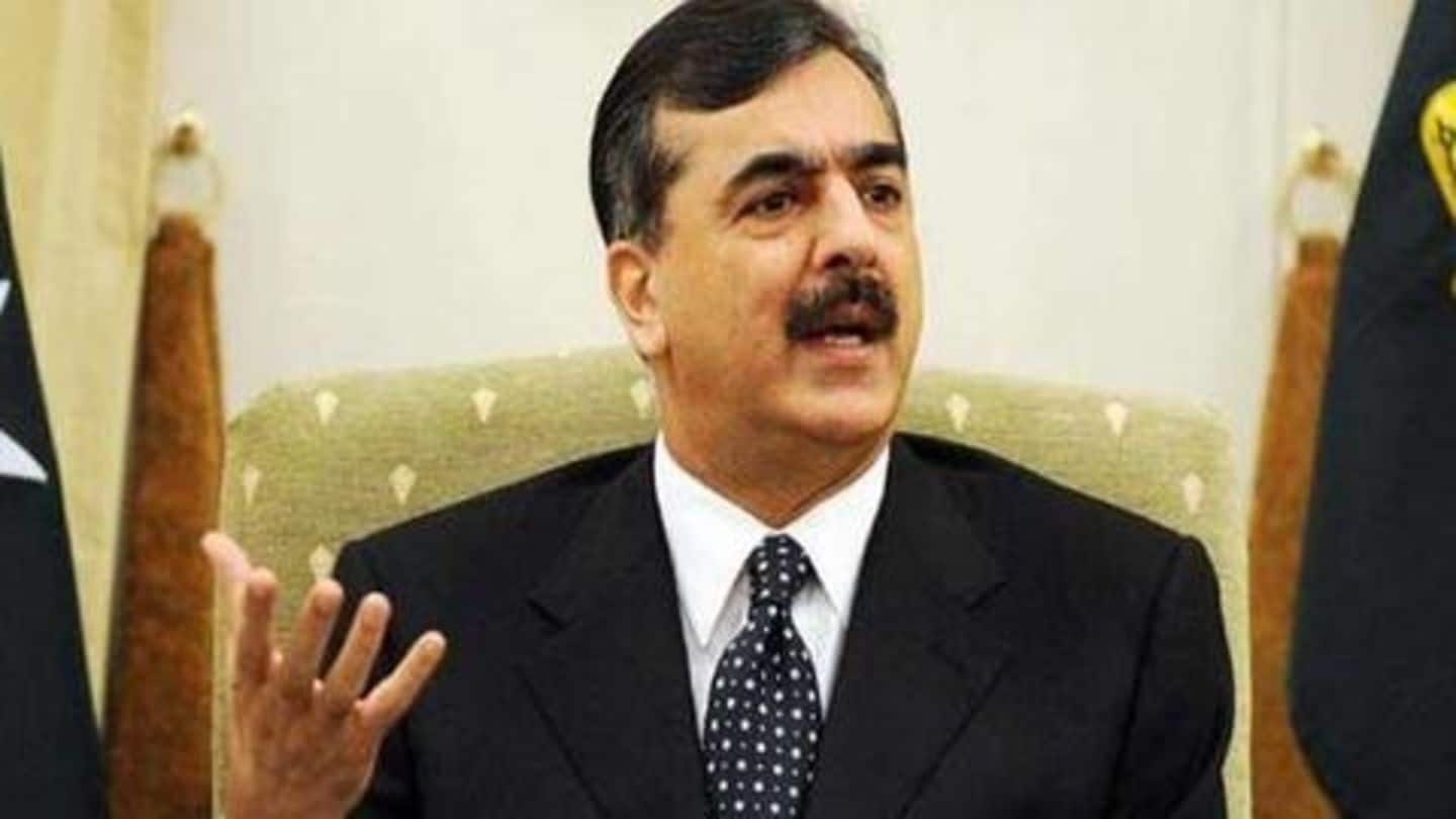 Pakistan: Ex-PM Yousuf Raza Gilani blacklisted, barred from leaving country