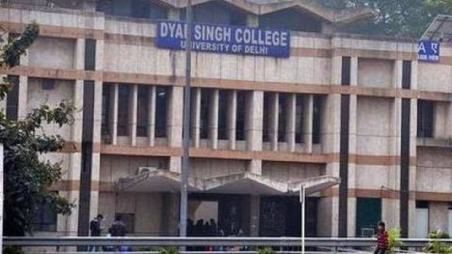 Delhi University governing body seals Dyal Singh College principal's office