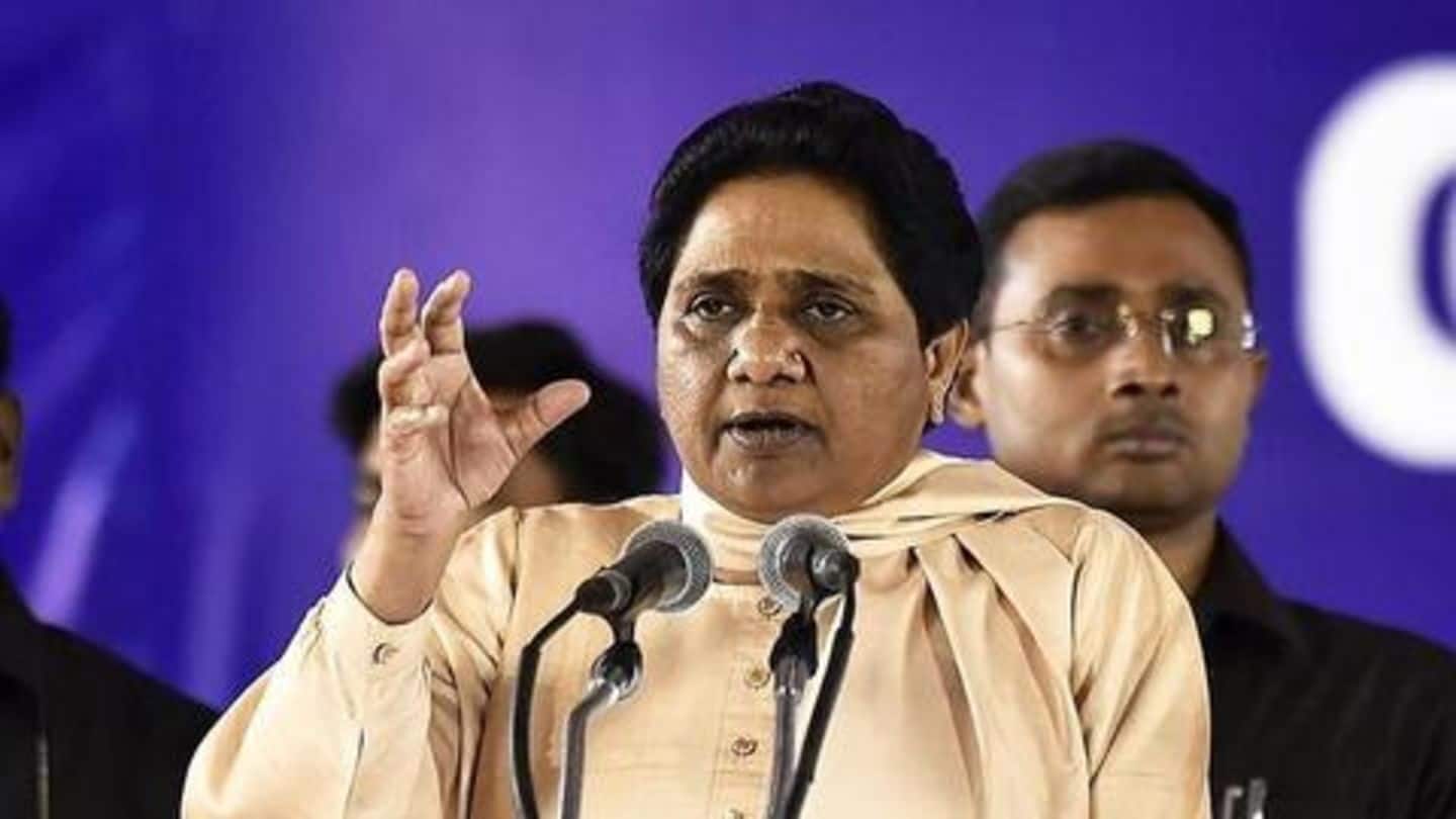 Mayawati slams BJP for highlighting Ram temple issue before LS-polls