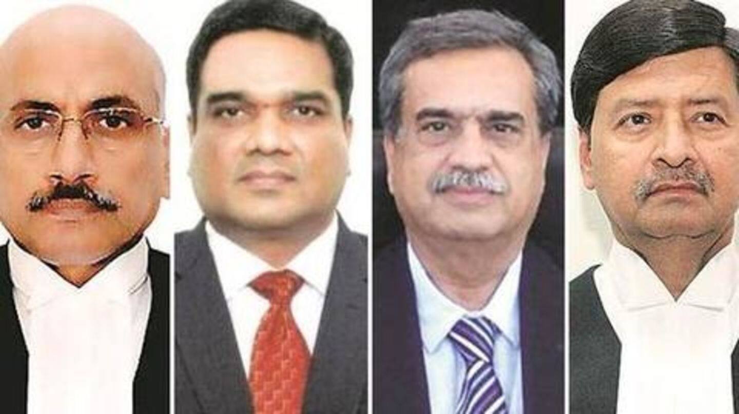 Before elevation as Chief Justices, all were judges in HCs Before elevation as Chief Justices, all were judges in HCs