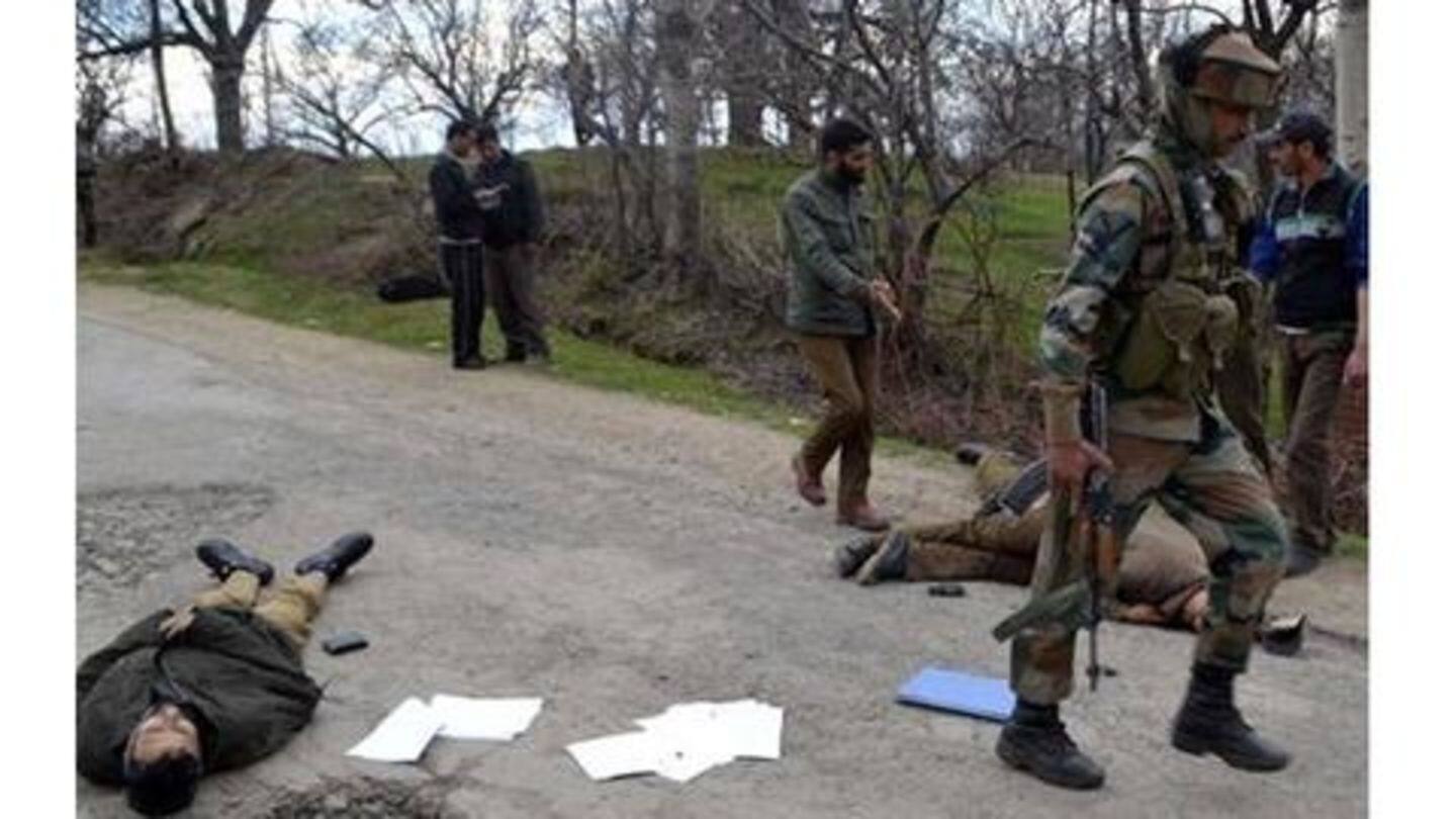 Kashmir: 3 policemen shot dead by terrorists in Shopian district