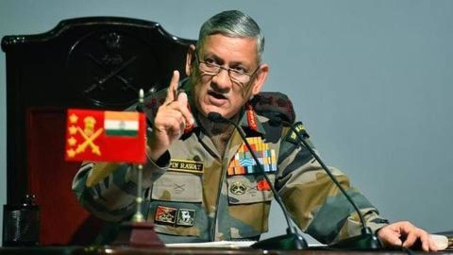 Turn secular, stop being Islamic-state: Indian Army chief to Pakistan