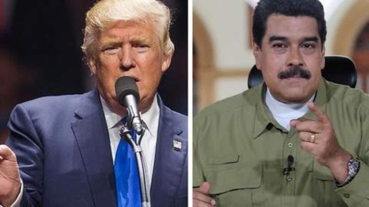 Military intervention 'an option' in Venezuela, says Trump