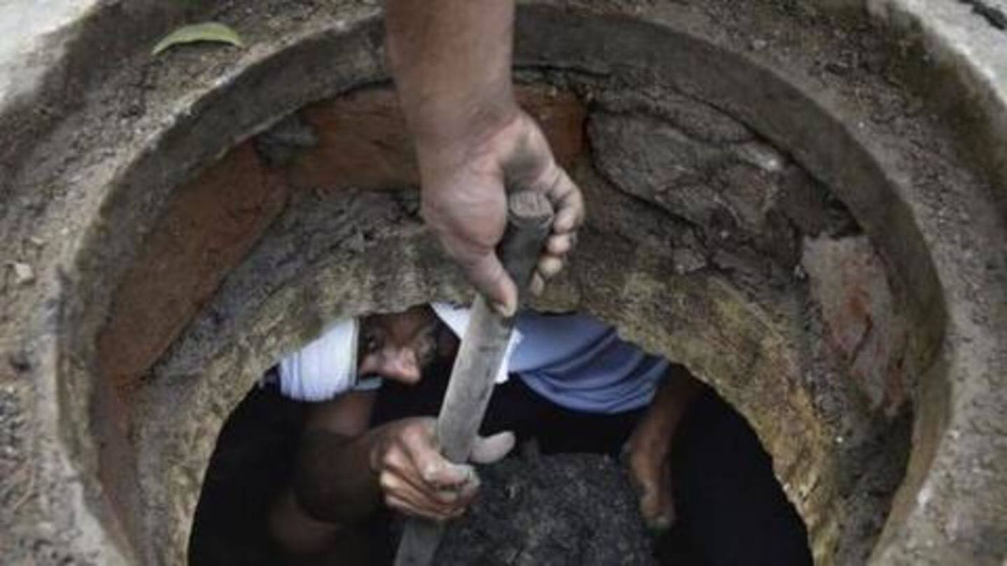Delhi: Sanitation worker dies while cleaning sewer; four questioned