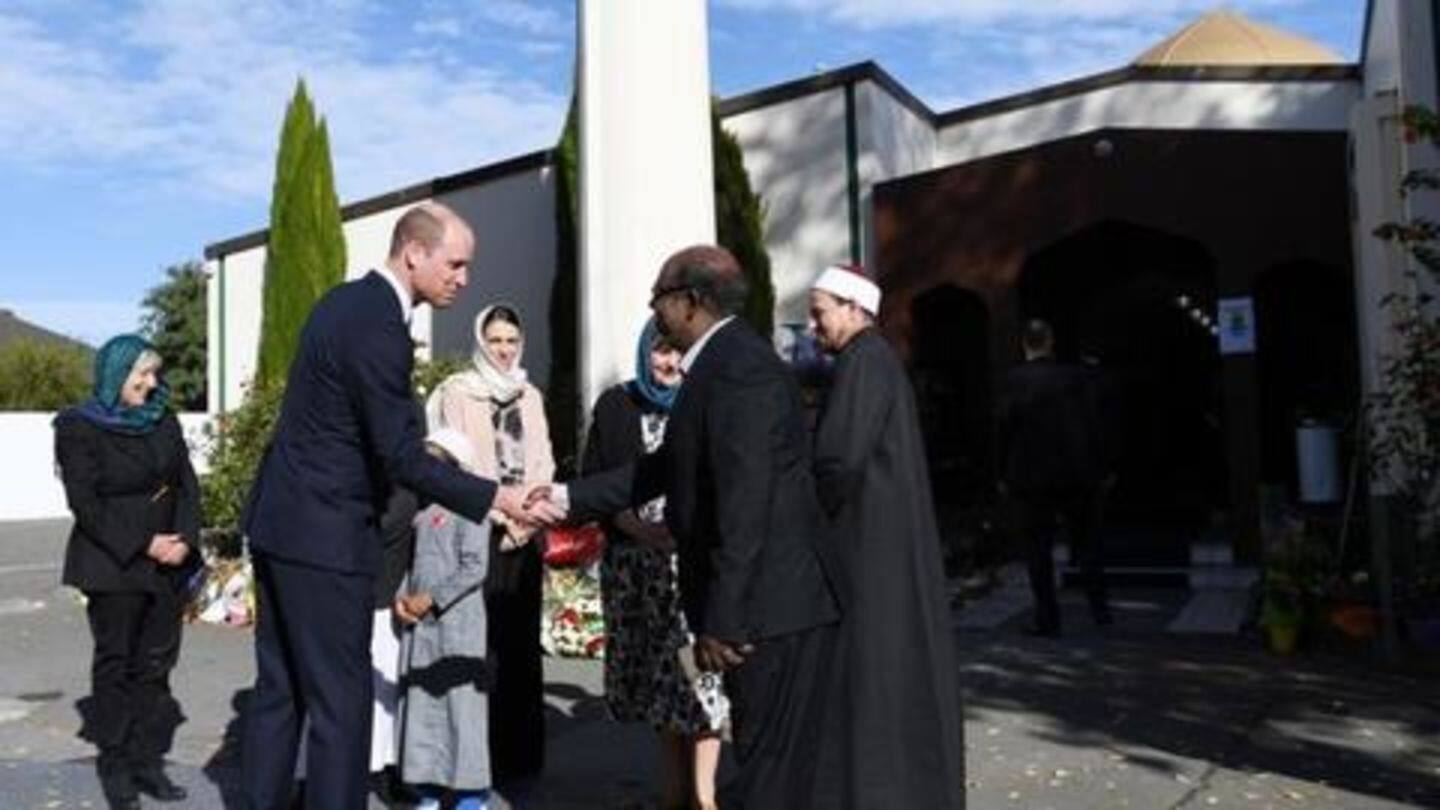 Extremism must be defeated, Britain's prince tells NZ mosque survivors