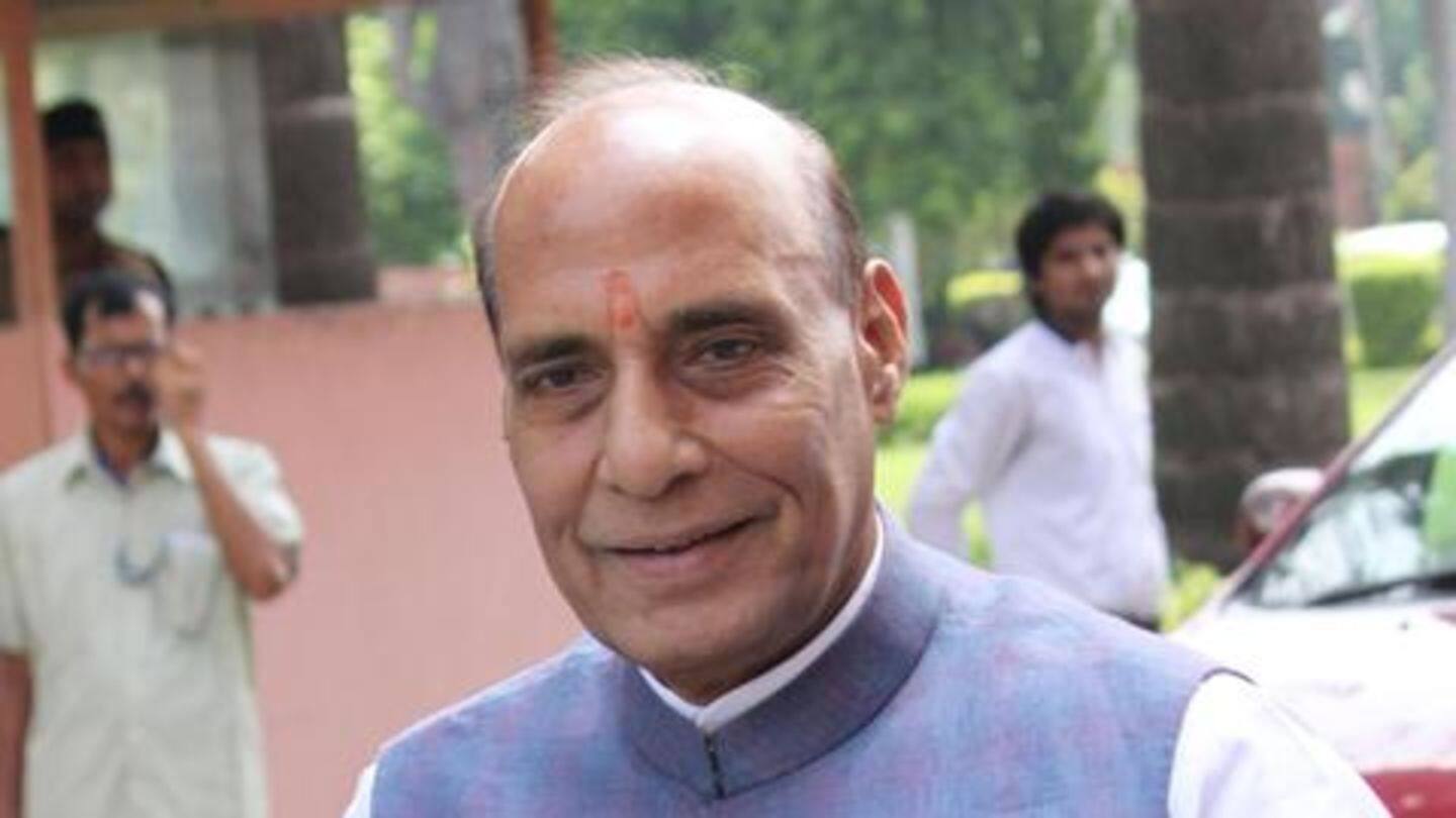 Rajnath Singh launches 28 infrastructure projects worth Rs. 1,900cr