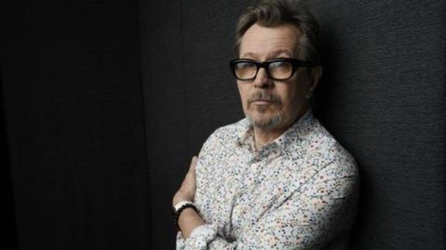 Gary Oldman to play crime-lord in new thriller 'The Courier'