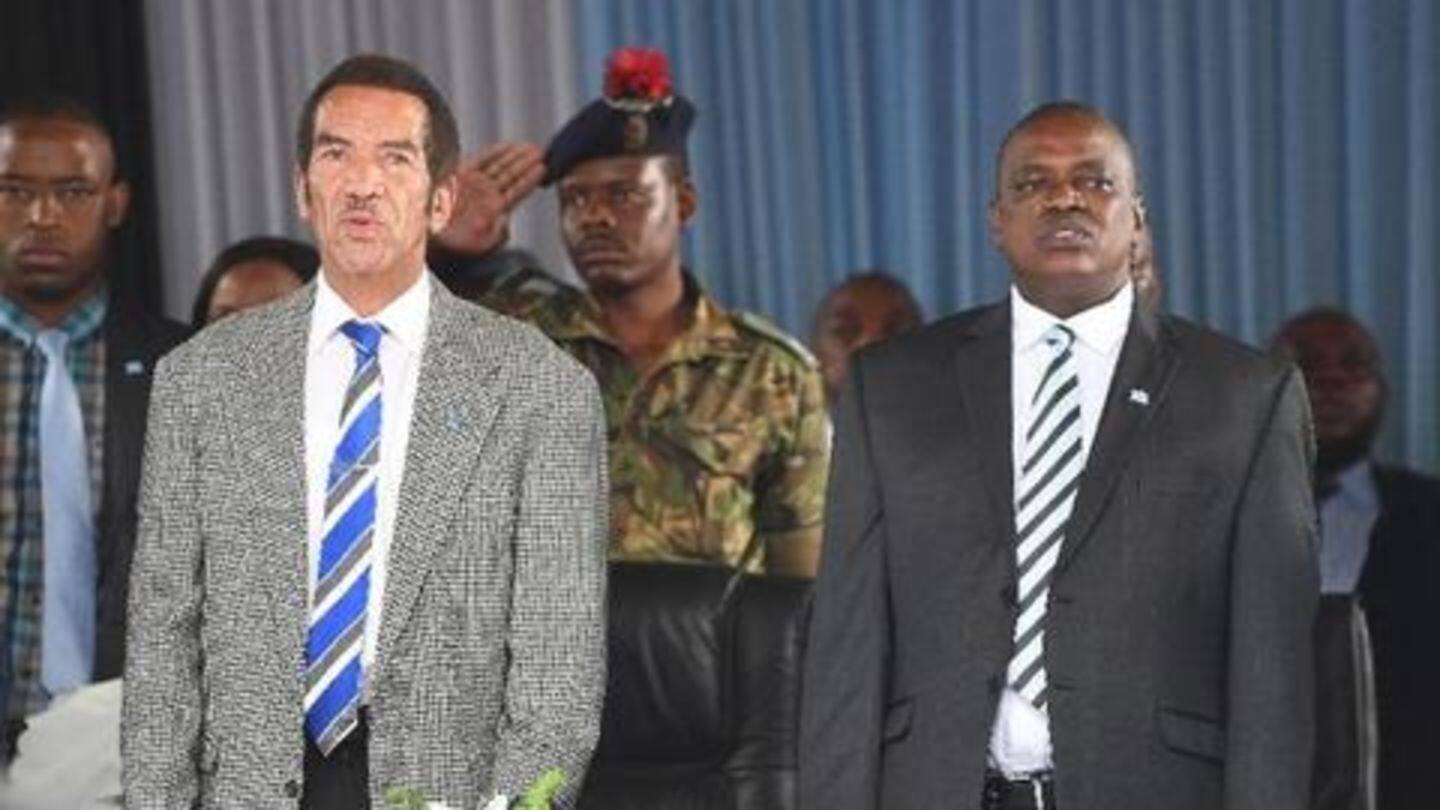 Unprecedented! President, predecessor clash in proudly stable Botswana