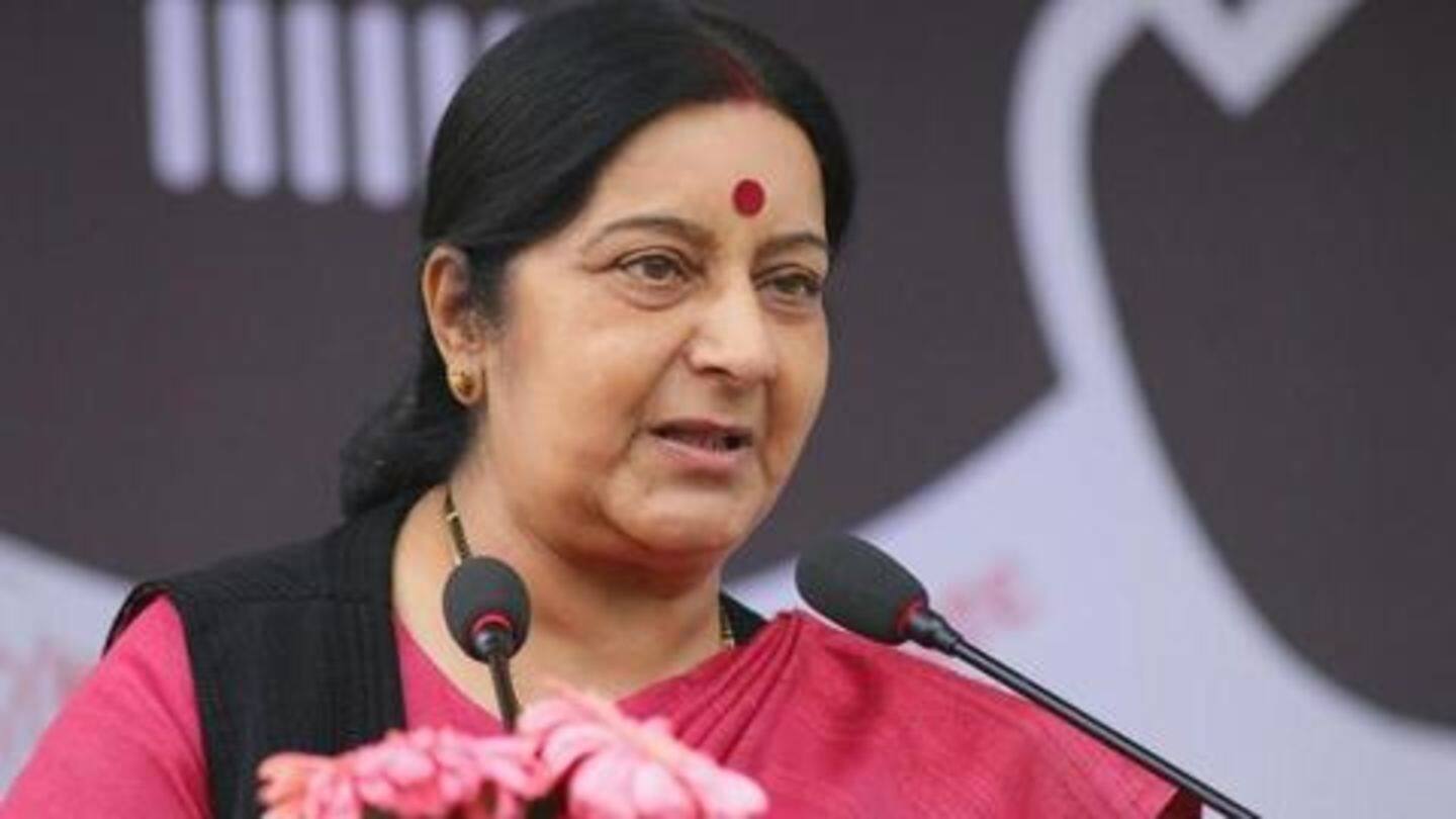 No country is immune to 'existential threat' of terrorism: Swaraj