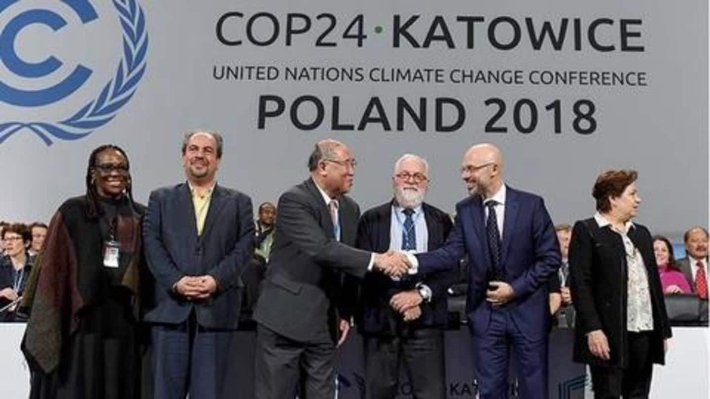 Nations agree on milestone common rulebook for Paris climate treaty
