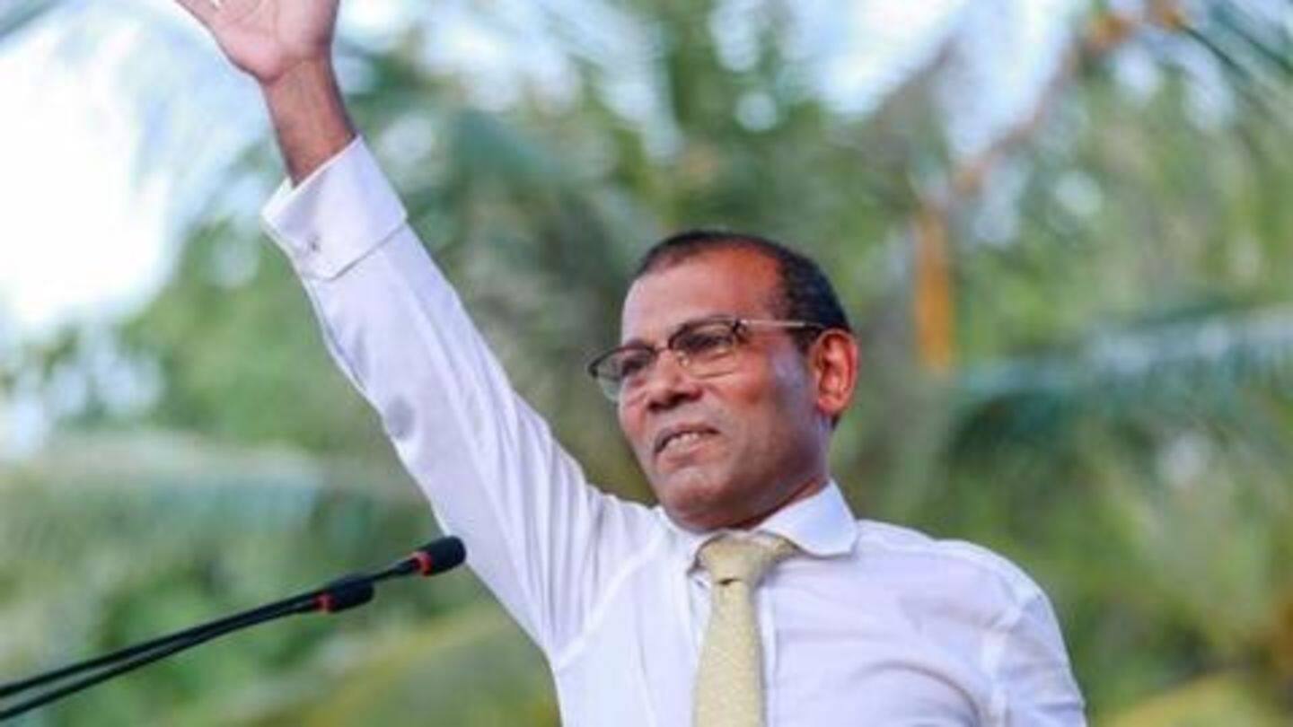 Exiled former Maldives President makes dramatic comeback with landslide win