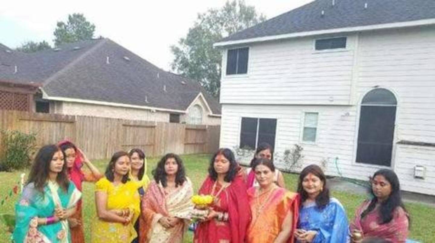 Braving sub-zero temperature, Indian-Americans celebrate Chhath Puja in US