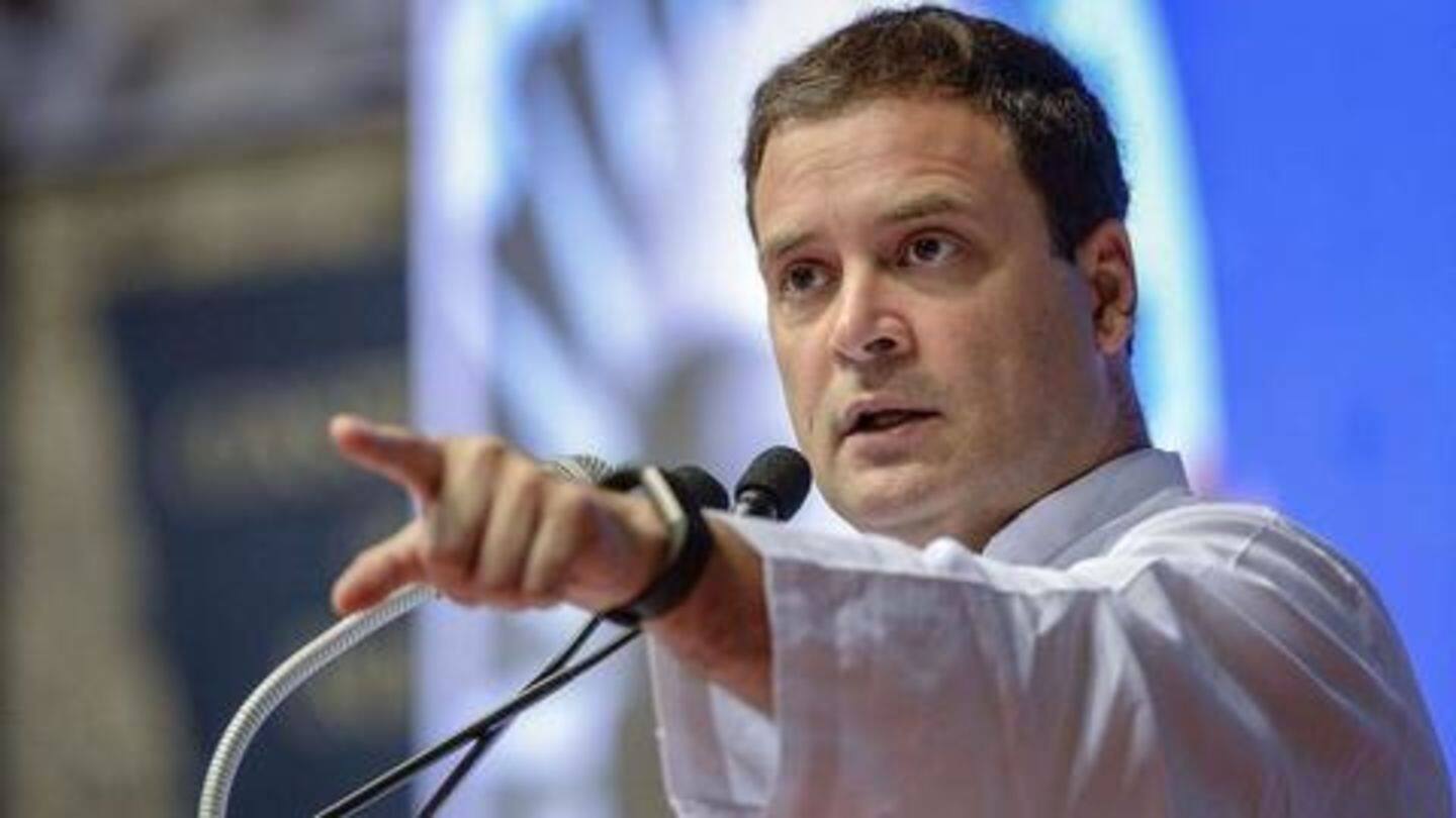 Congress will launch 'surgical strike' on poverty, says Rahul Gandhi