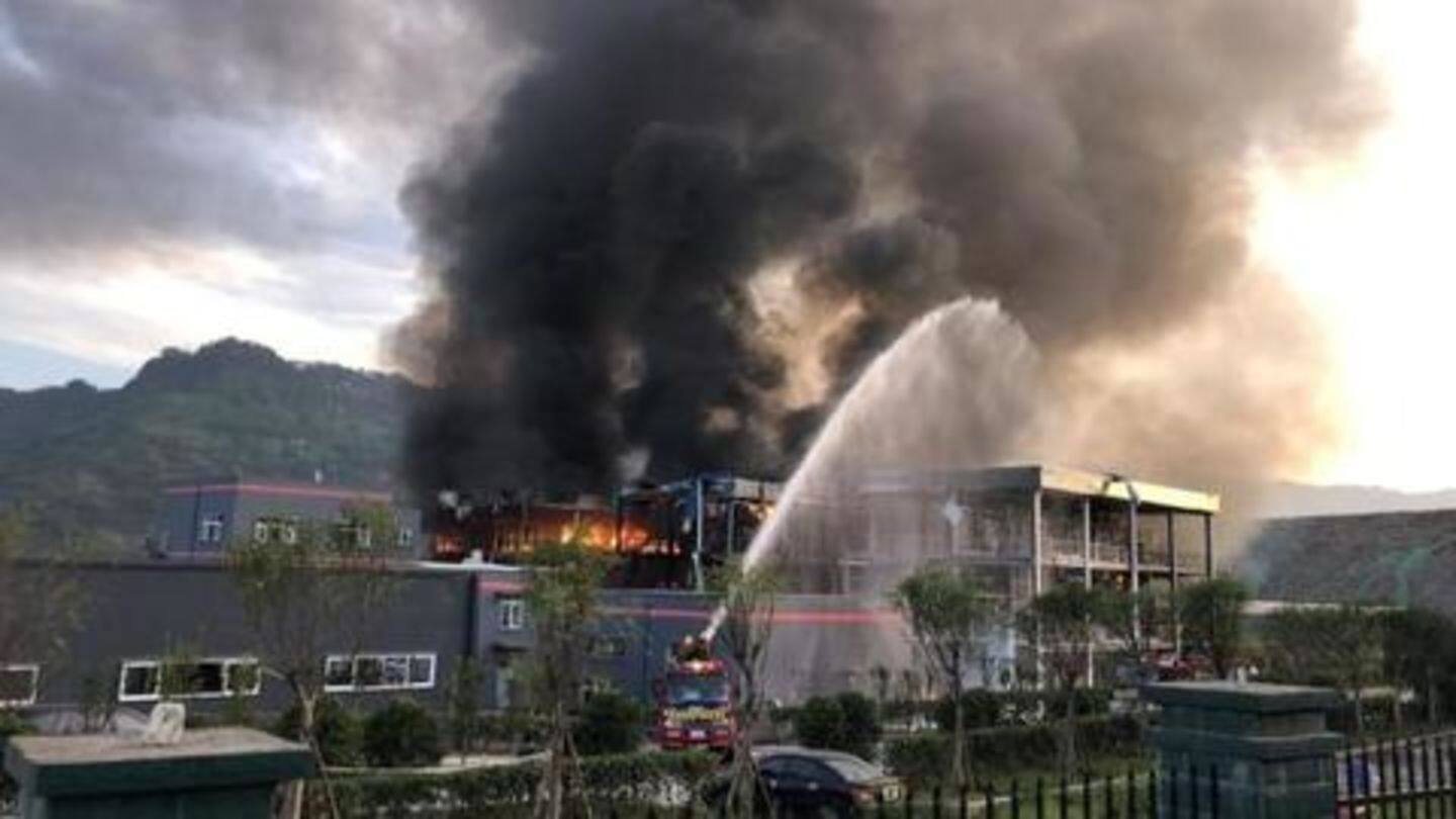 Fertilizer factory explosion in China leaves 47 dead, 640 injured
