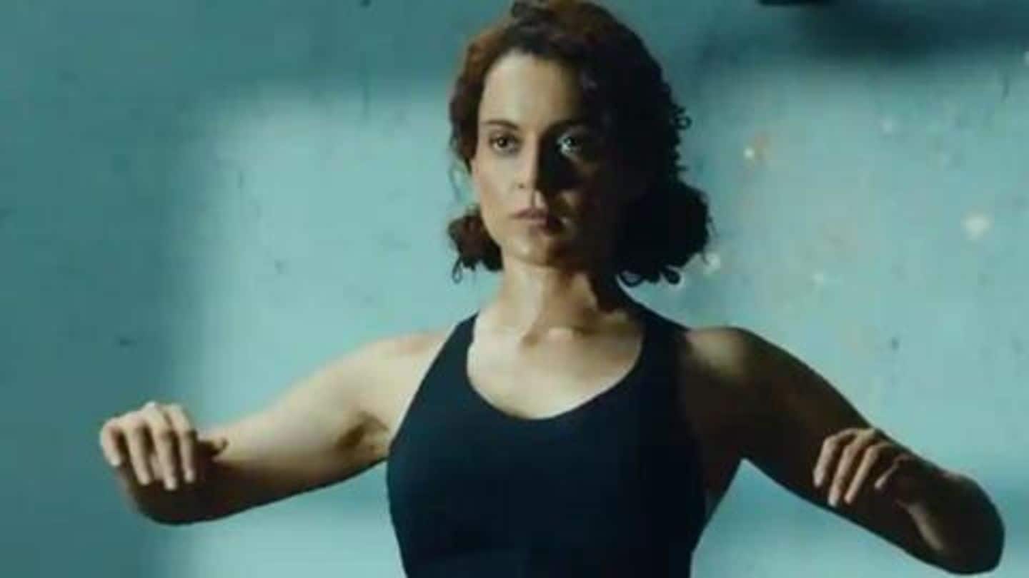Kangana plays the role of a kabaddi player in 'Panga' Kangana plays the role of a kabaddi player in 'Panga'