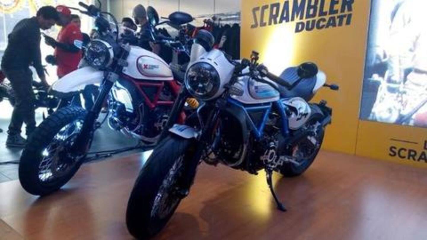 2019 Ducati Scrambler launched in India, starts at Rs. 7.89L