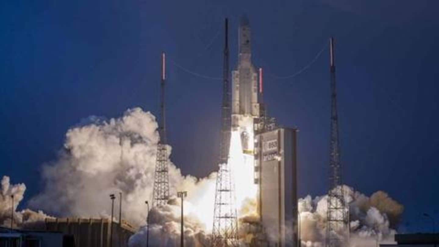 GSAT-31, India's latest communication satellite, launched successfully from French Guiana
